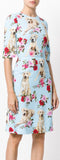 'Mimmo' Printed Cady Dress