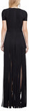 'Geena' Fringe Bandage Gown