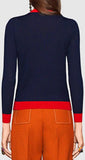Embroidered Wool-Blend Cardigan Sweater - DESIGNER INSPIRED FASHIONS