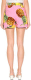 Pineapple Print Shorts