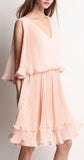 Pleated Silk-Blend Dress *Limited Stock*