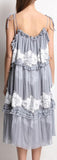 Lace-Embroidered Ruffle Dress *Limited Stock*