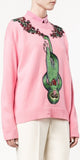 Crystal-Embellished Monkey Jumper