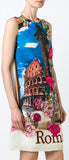 Embellished Roma Printed Shift Dress - DESIGNER INSPIRED FASHIONS