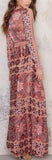 'Juliet' Maxi Dress in Maroon - DESIGNER INSPIRED FASHIONS