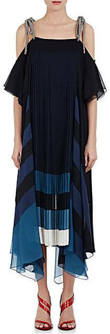 Tie-Rope Pleated Dress - DESIGNER INSPIRED FASHIONS