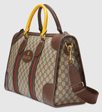 GG Supreme Duffle Bag with Web - DESIGNER INSPIRED FASHIONS