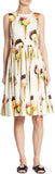 Gelato Printed Dress in White - DESIGNER INSPIRED FASHIONS