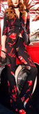 'Plein' Printed Blazer & Pant Set in Black - DESIGNER INSPIRED FASHIONS
