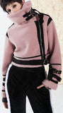 Cropped Buckled Jacket