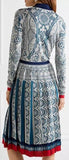 Knitted Brocade Dress