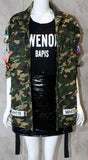 Patch Army Jacket - DESIGNER INSPIRED FASHIONS