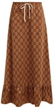 GG-Print High-Rise Maxi Skirt | DESIGNER INSPIRED FASHIONS