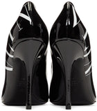 VLTN Logo Print Patent Leather Pumps