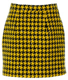 Wool-Blend Pied De Poule Tweed Jacket and Skirt Set | DESIGNER INSPIRED FASHIONS