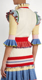 Peplum-Hem Knit Sweater - DESIGNER INSPIRED FASHIONS