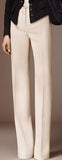 Tailored Twill Bootcut Trousers - DESIGNER INSPIRED FASHIONS