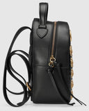GG Marmont Animal Studs Leather Backpack