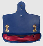 GG Marmont Medium Velvet Crossbody Bag - Black, Pink or Blue