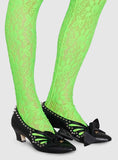 Leather Pump with Spikes