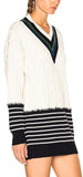 'Cricket Marine' Sweater - DESIGNER INSPIRED FASHIONS