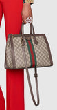 Ophidia GG Web Medium Top-Handle Bag