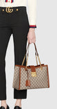 Padlock GG Supreme Canvas Shoulder Bag