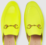 Princetown Leather Slippers - Fluorescent Pink or Fluorescent Yellow