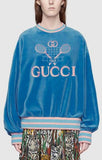 Velvet Sweatsuit with Logo Tennis | DESIGNER INSPIRED FASHIONS