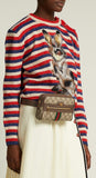Striped Wool-Blend Rabbit Sweater