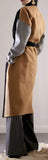 Color-Block Wool-Blend Coat