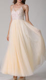 Sequined Sleeveless Tulle/Mesh Gown