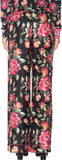 Flowers Printed Twill Pants