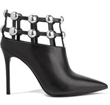 Tina Studded Leather Ankle Boots