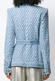 Perforated Denim Jacket