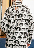 Printed Short Coat