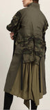 Camouflage Patchwork Coat