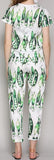 Snap Pea Print Top &  Pant Set