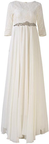 Embellished Chiffon Gown