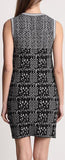 Intarsia Knit Silk and Cashmere Blend Tank-Dress