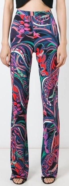 Printed Jersey Pants - DESIGNER INSPIRED FASHIONS