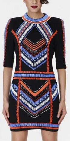 Bead Embellished Sheath Dress - DESIGNER INSPIRED FASHIONS