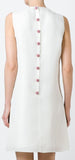 Embellished Roma Printed Shift Dress - DESIGNER INSPIRED FASHIONS