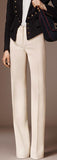 Tailored Twill Bootcut Trousers - DESIGNER INSPIRED FASHIONS