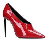 Patent Teddy Pumps - White or Red