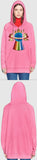 Embroidered Hooded Sweatshirt - DESIGNER INSPIRED FASHIONS