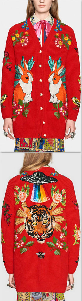 Rabbit Oversized Cardigan