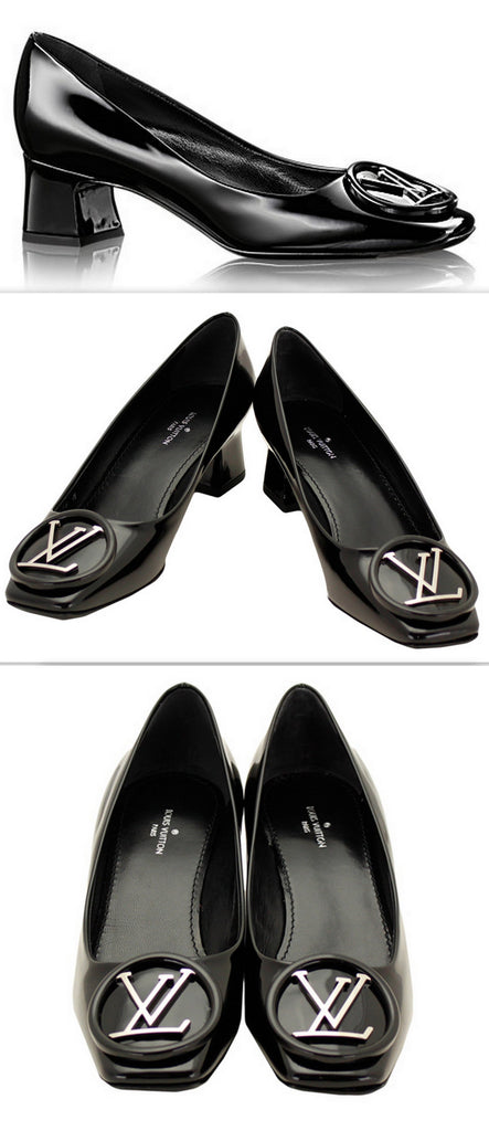 'Madeleine' Black Pump - DESIGNER INSPIRED FASHIONS