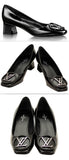 'Madeleine' Black Pump - DESIGNER INSPIRED FASHIONS
