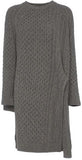 Asymmetric Cable Knit Jumper